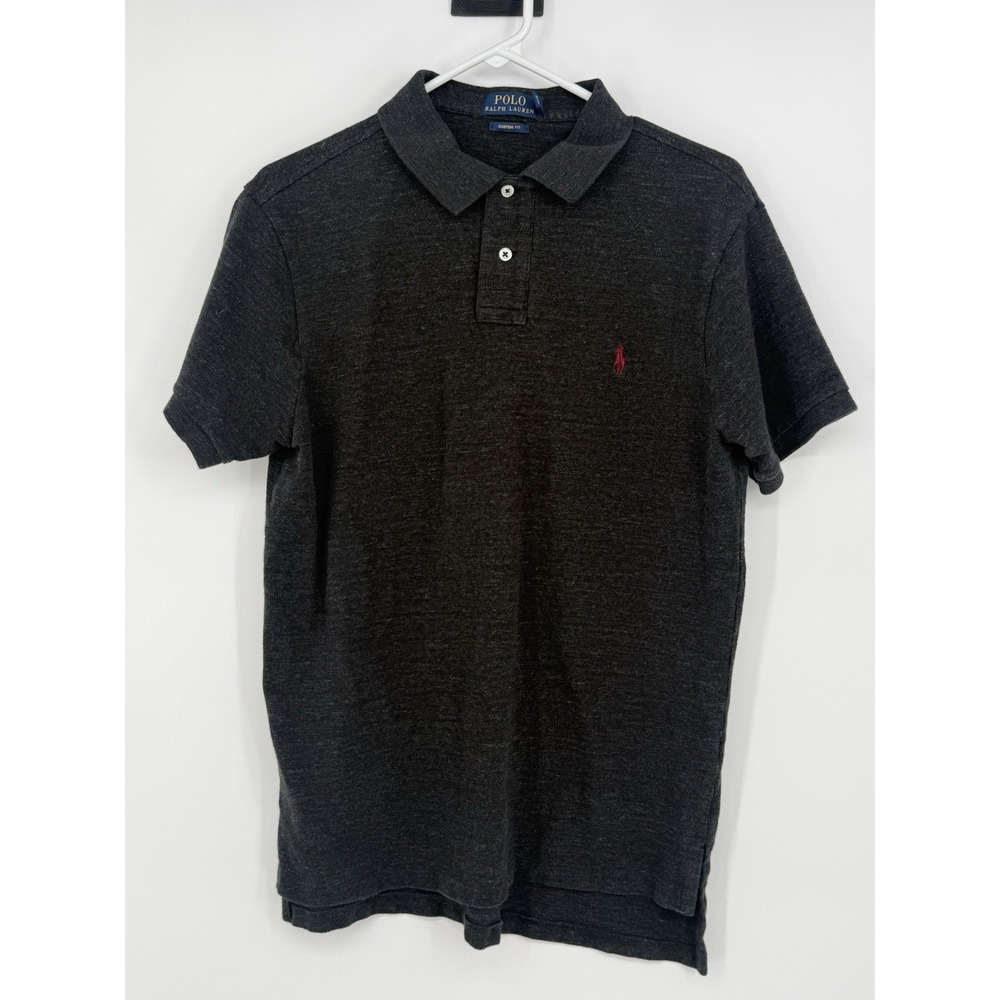 Polo Ralph Lauren Black Short Sleeve Polo Large